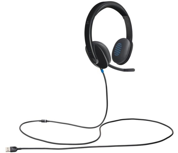 Logitech H540 Headset czarne z mikrofonem - 122603 - zdjęcie 3